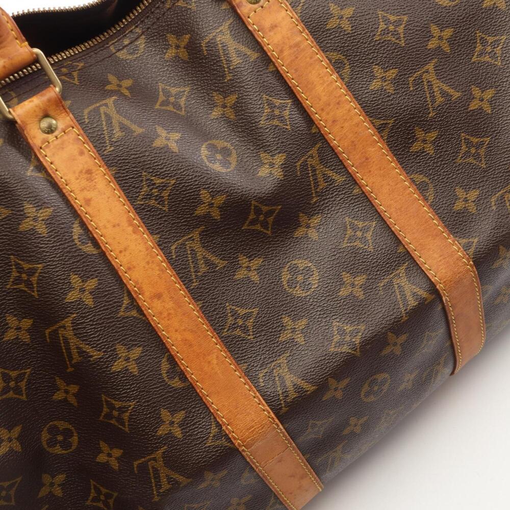 LOUIS VUITTON Brown Monogram Leather Boston Bag - Picture 8 of 14